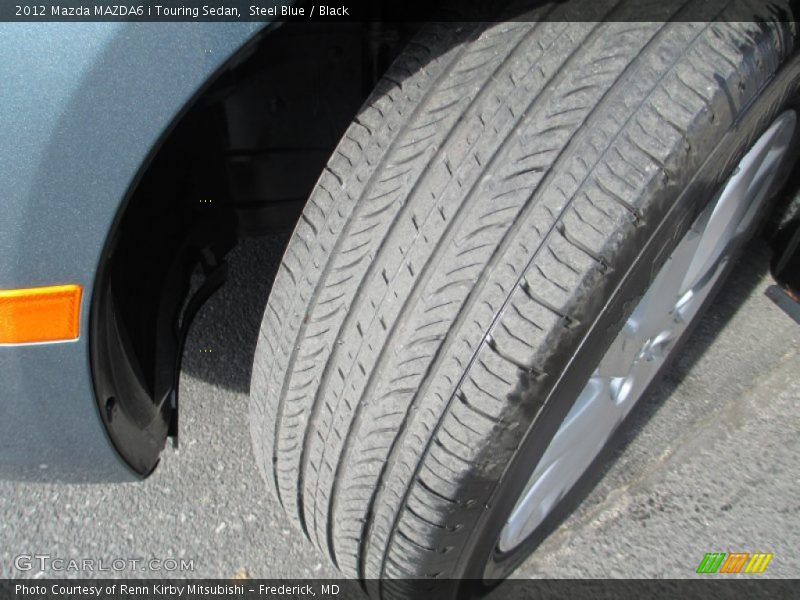Steel Blue / Black 2012 Mazda MAZDA6 i Touring Sedan