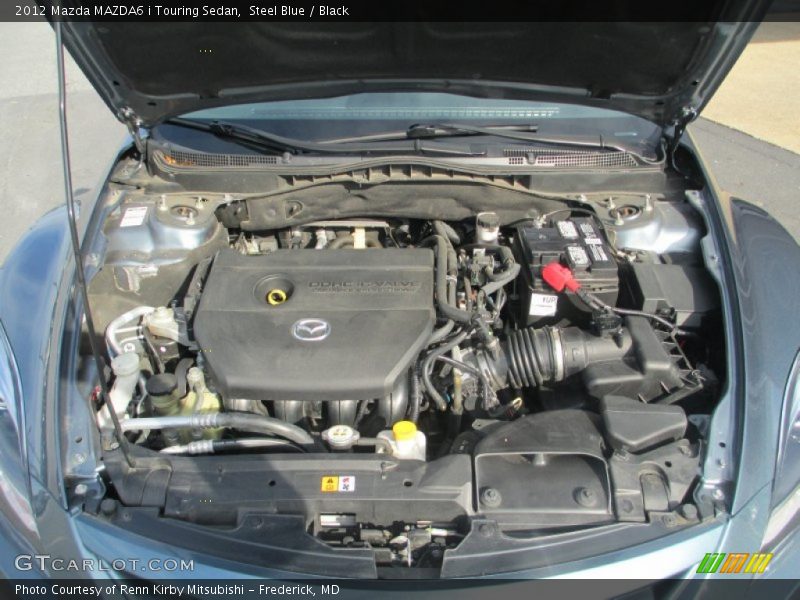 Steel Blue / Black 2012 Mazda MAZDA6 i Touring Sedan