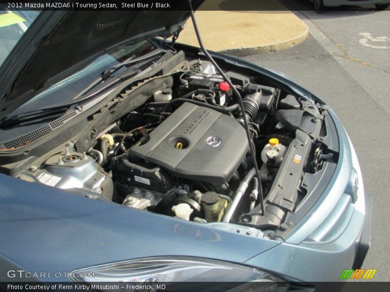 Steel Blue / Black 2012 Mazda MAZDA6 i Touring Sedan