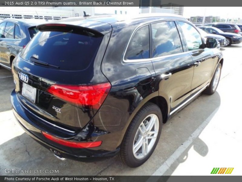 Brilliant Black / Chestnut Brown 2015 Audi Q5 2.0 TFSI Premium quattro