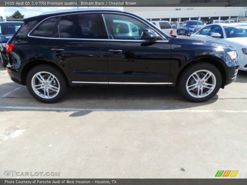 Brilliant Black / Chestnut Brown 2015 Audi Q5 2.0 TFSI Premium quattro
