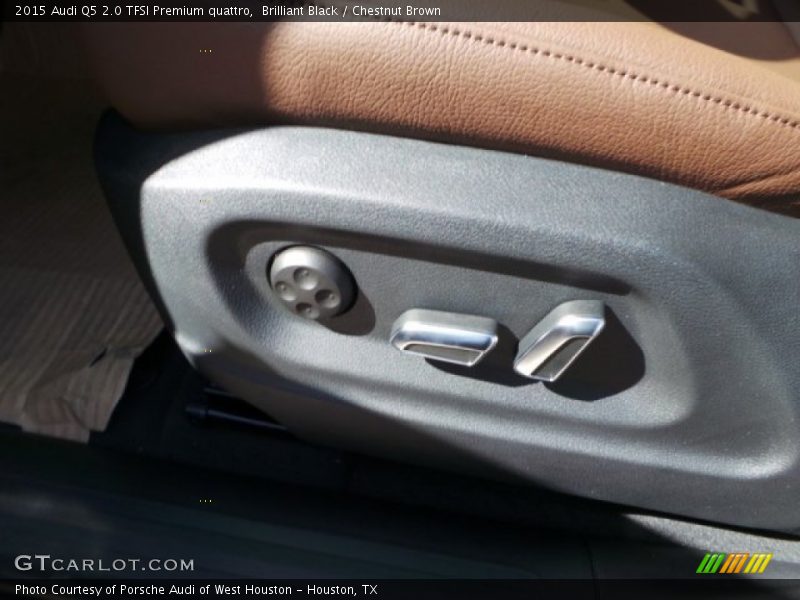 Brilliant Black / Chestnut Brown 2015 Audi Q5 2.0 TFSI Premium quattro