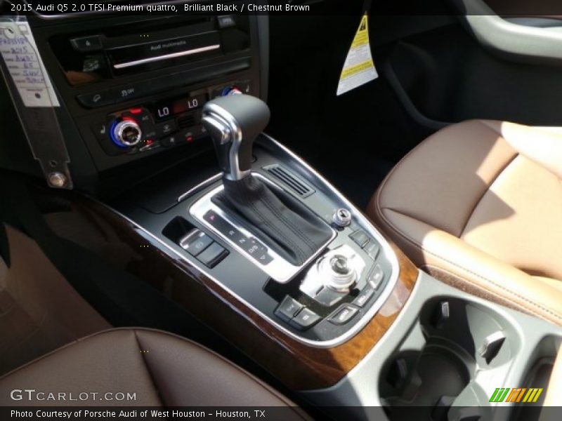 Brilliant Black / Chestnut Brown 2015 Audi Q5 2.0 TFSI Premium quattro