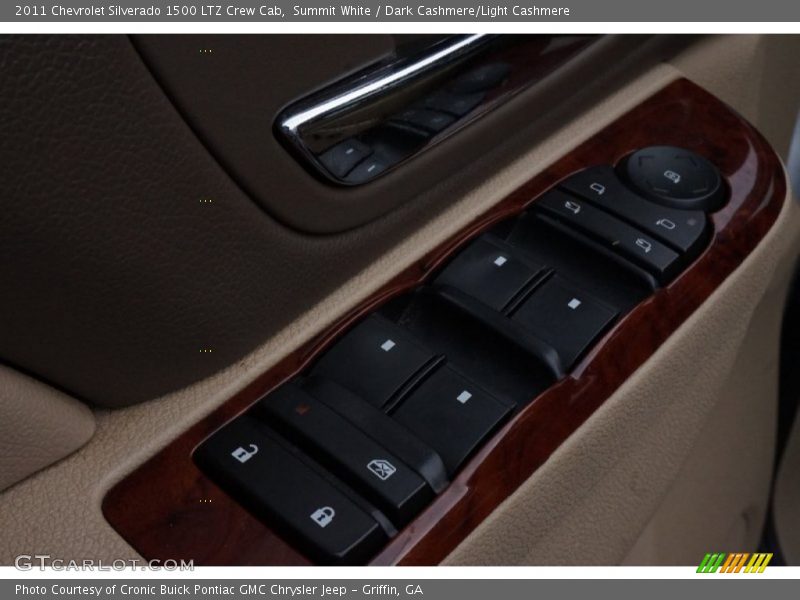 Summit White / Dark Cashmere/Light Cashmere 2011 Chevrolet Silverado 1500 LTZ Crew Cab