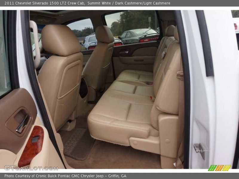 Summit White / Dark Cashmere/Light Cashmere 2011 Chevrolet Silverado 1500 LTZ Crew Cab