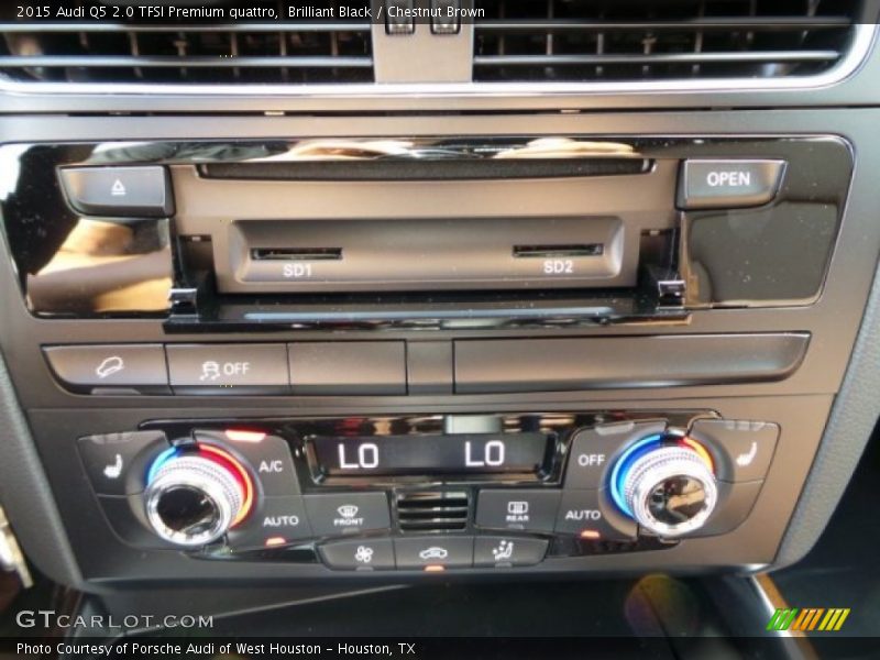 Brilliant Black / Chestnut Brown 2015 Audi Q5 2.0 TFSI Premium quattro
