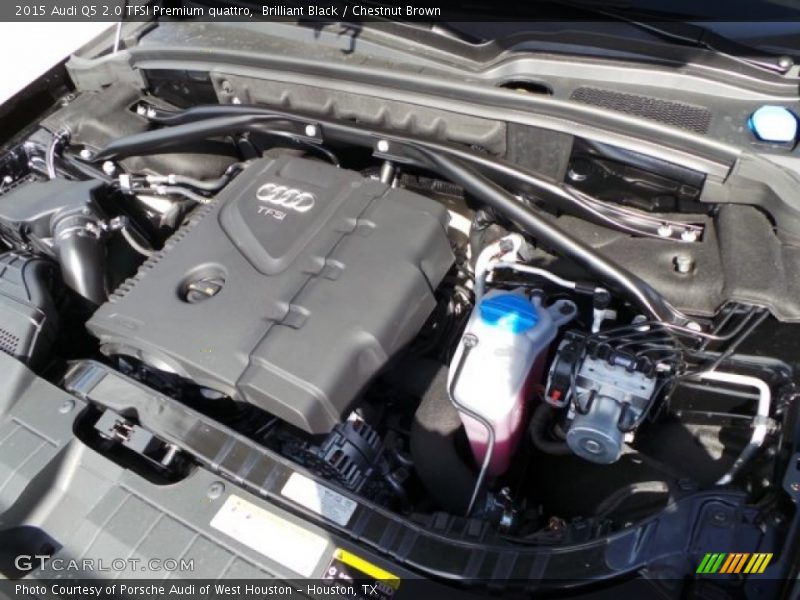 Brilliant Black / Chestnut Brown 2015 Audi Q5 2.0 TFSI Premium quattro