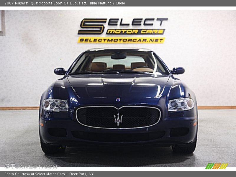 Blue Nettuno / Cuoio 2007 Maserati Quattroporte Sport GT DuoSelect