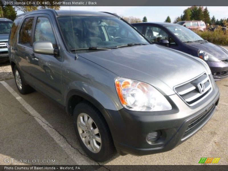 Silver Moss Metallic / Black 2005 Honda CR-V EX 4WD