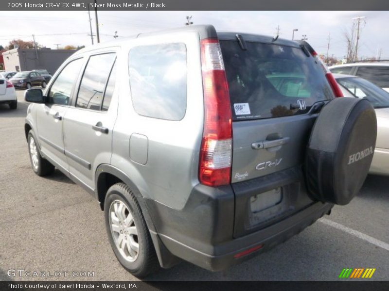 Silver Moss Metallic / Black 2005 Honda CR-V EX 4WD