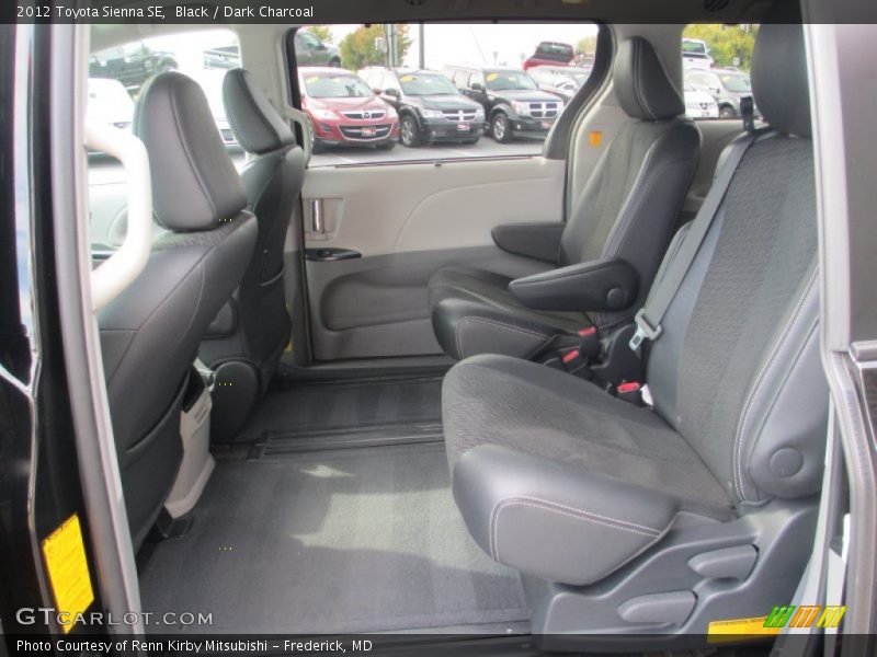Black / Dark Charcoal 2012 Toyota Sienna SE
