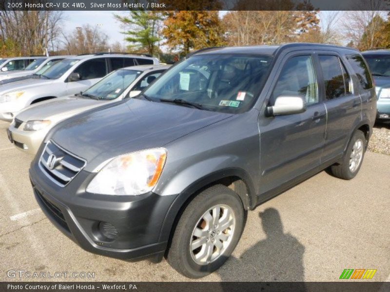 Silver Moss Metallic / Black 2005 Honda CR-V EX 4WD