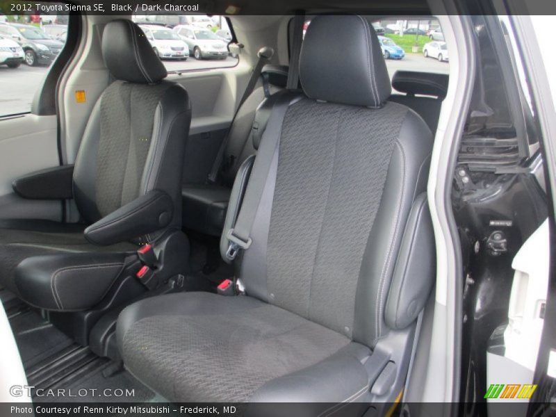 Black / Dark Charcoal 2012 Toyota Sienna SE