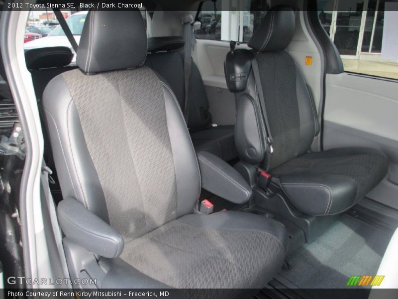 Black / Dark Charcoal 2012 Toyota Sienna SE