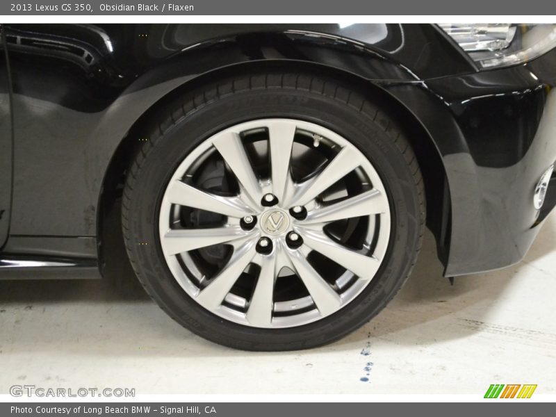 Obsidian Black / Flaxen 2013 Lexus GS 350
