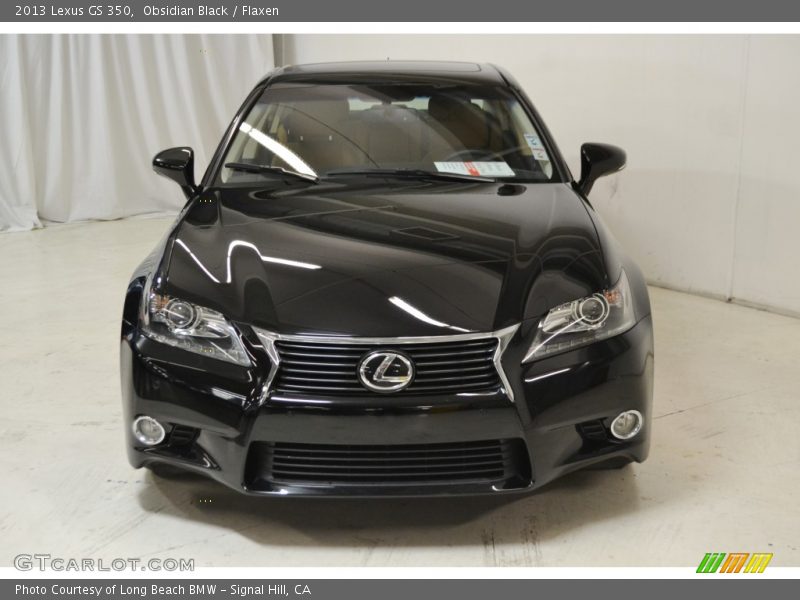 Obsidian Black / Flaxen 2013 Lexus GS 350