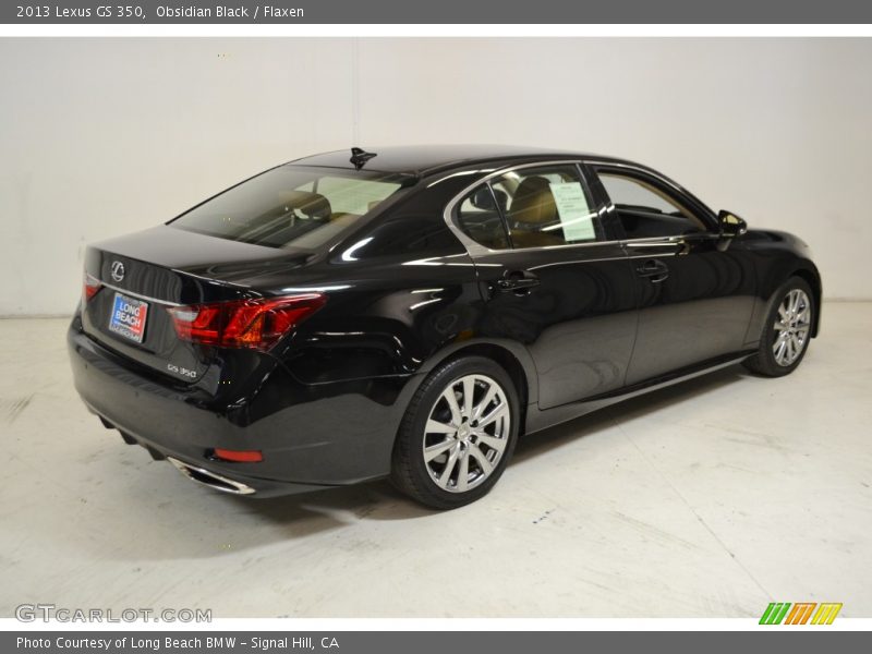 Obsidian Black / Flaxen 2013 Lexus GS 350