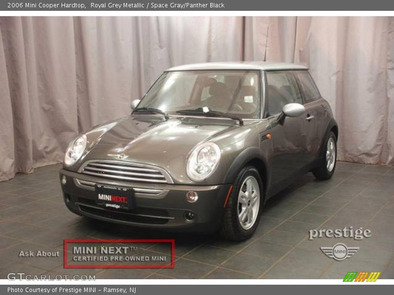 Royal Grey Metallic / Space Gray/Panther Black 2006 Mini Cooper Hardtop
