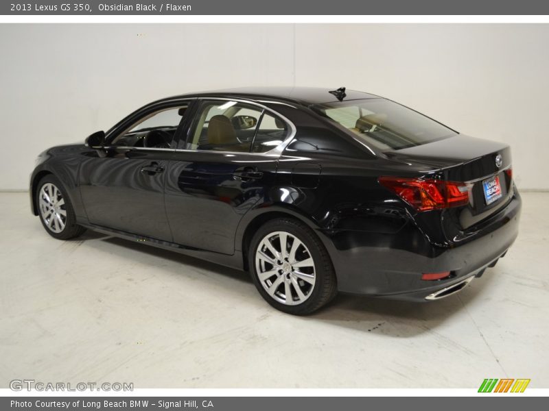 Obsidian Black / Flaxen 2013 Lexus GS 350
