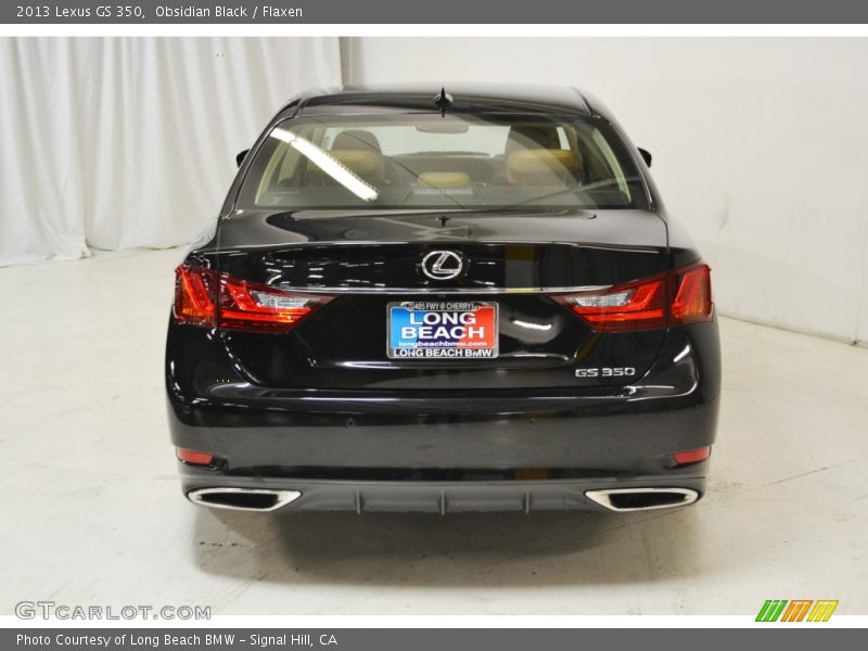 Obsidian Black / Flaxen 2013 Lexus GS 350