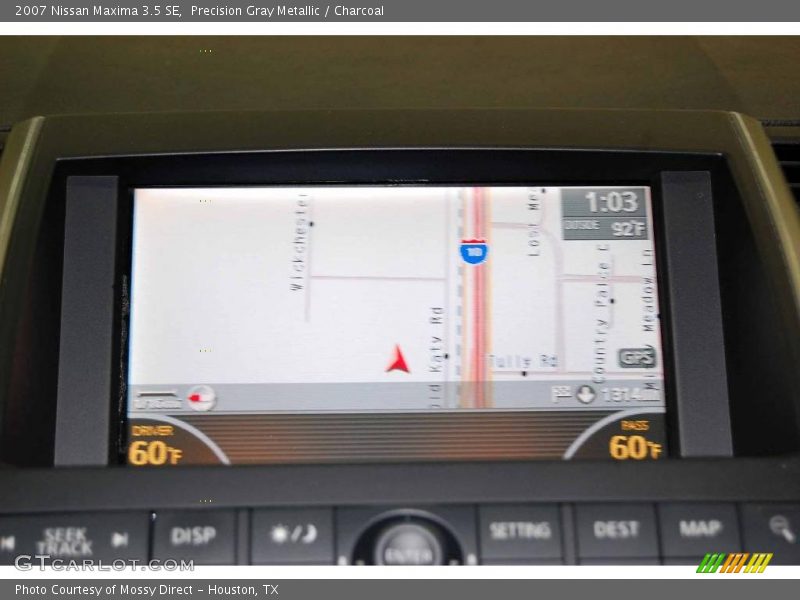 Precision Gray Metallic / Charcoal 2007 Nissan Maxima 3.5 SE