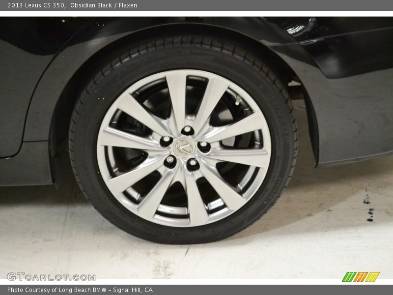 Obsidian Black / Flaxen 2013 Lexus GS 350