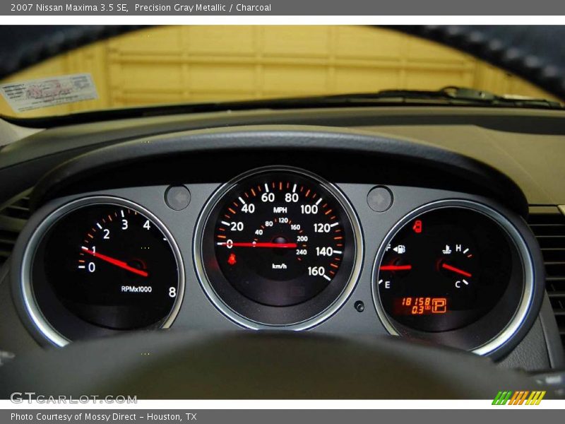 Precision Gray Metallic / Charcoal 2007 Nissan Maxima 3.5 SE