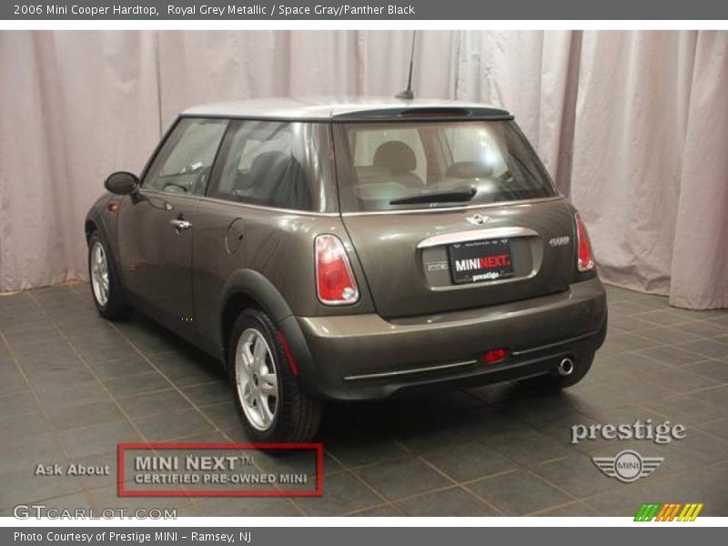 Royal Grey Metallic / Space Gray/Panther Black 2006 Mini Cooper Hardtop