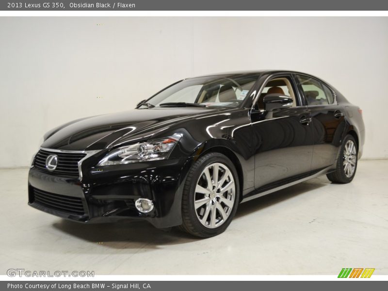 Obsidian Black / Flaxen 2013 Lexus GS 350
