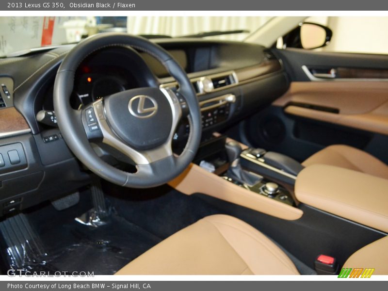 Obsidian Black / Flaxen 2013 Lexus GS 350