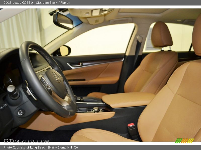 Obsidian Black / Flaxen 2013 Lexus GS 350