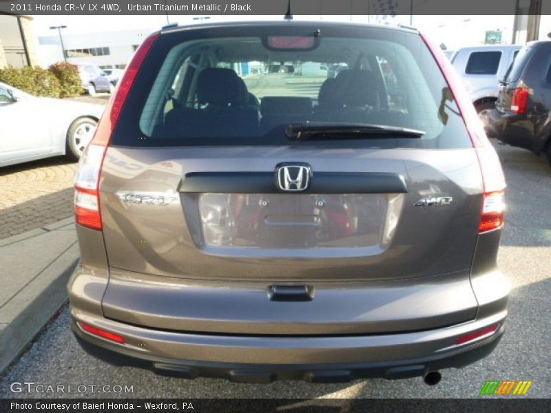 Urban Titanium Metallic / Black 2011 Honda CR-V LX 4WD