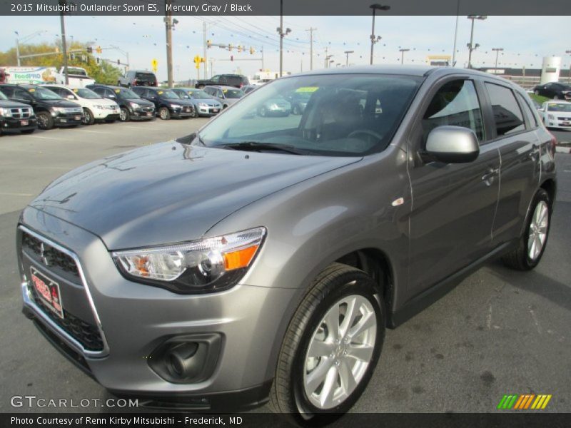 Mercury Gray / Black 2015 Mitsubishi Outlander Sport ES
