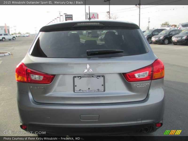 Mercury Gray / Black 2015 Mitsubishi Outlander Sport ES