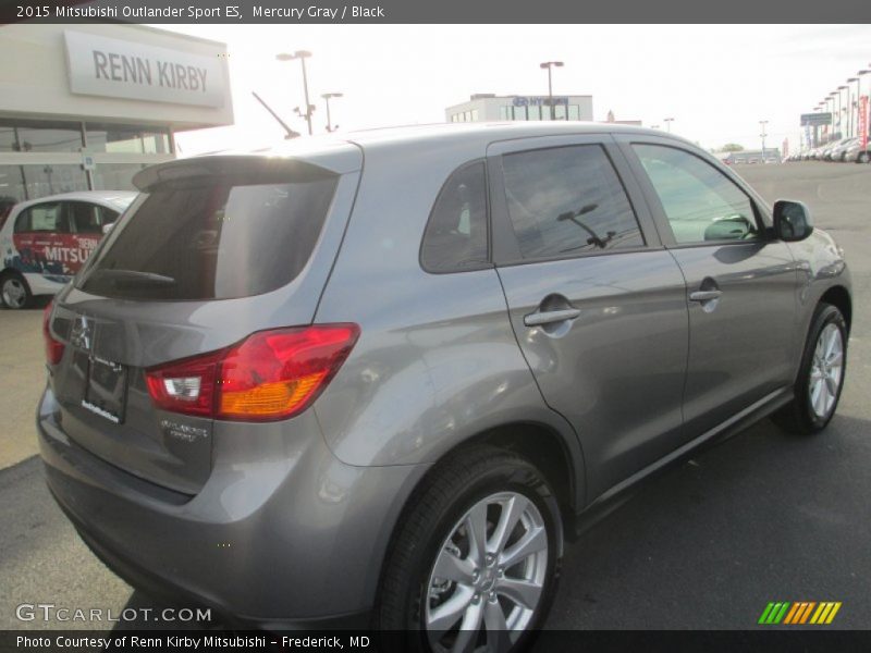 Mercury Gray / Black 2015 Mitsubishi Outlander Sport ES