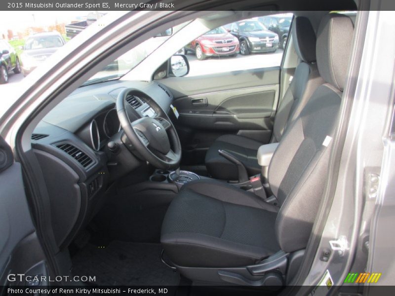 Mercury Gray / Black 2015 Mitsubishi Outlander Sport ES