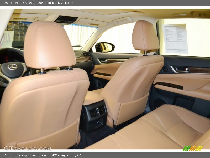 Obsidian Black / Flaxen 2013 Lexus GS 350
