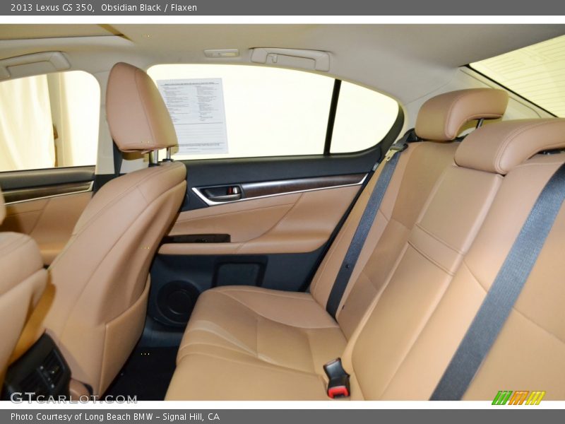 Obsidian Black / Flaxen 2013 Lexus GS 350