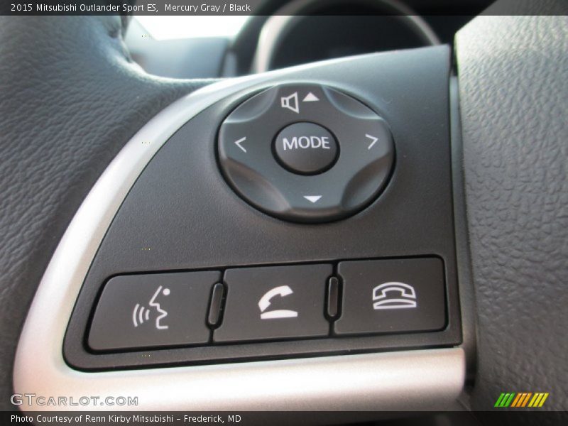 Mercury Gray / Black 2015 Mitsubishi Outlander Sport ES