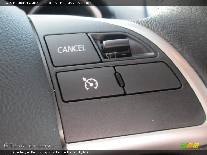 Mercury Gray / Black 2015 Mitsubishi Outlander Sport ES