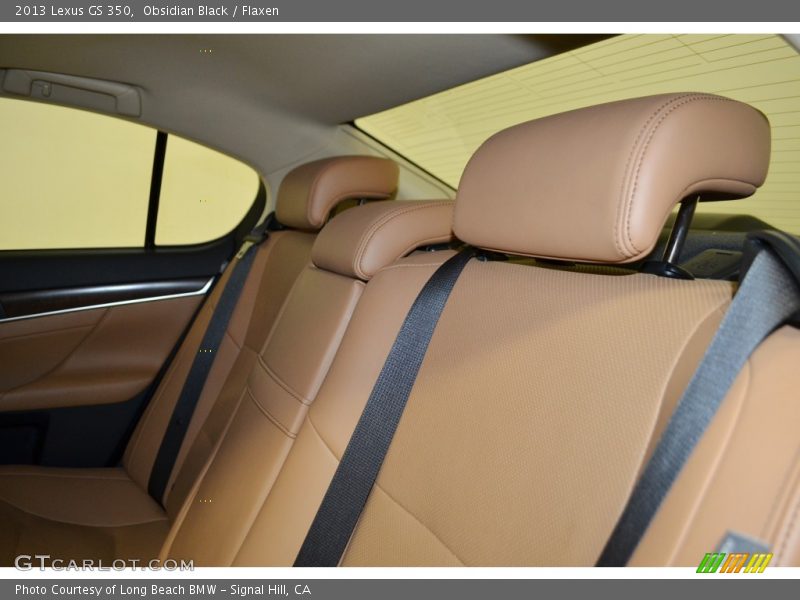 Obsidian Black / Flaxen 2013 Lexus GS 350