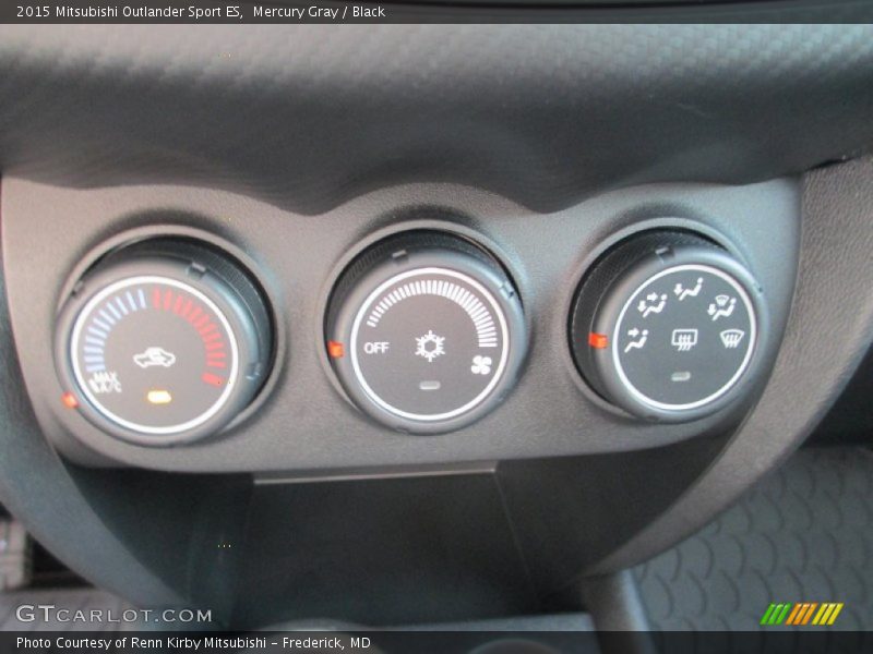 Mercury Gray / Black 2015 Mitsubishi Outlander Sport ES