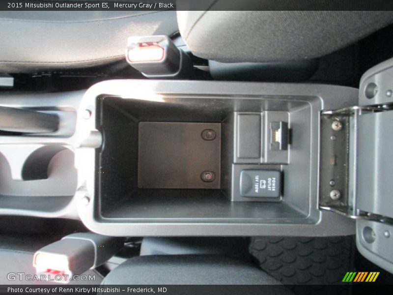 Mercury Gray / Black 2015 Mitsubishi Outlander Sport ES