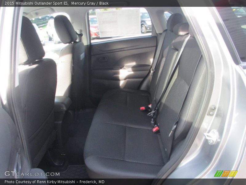 Mercury Gray / Black 2015 Mitsubishi Outlander Sport ES