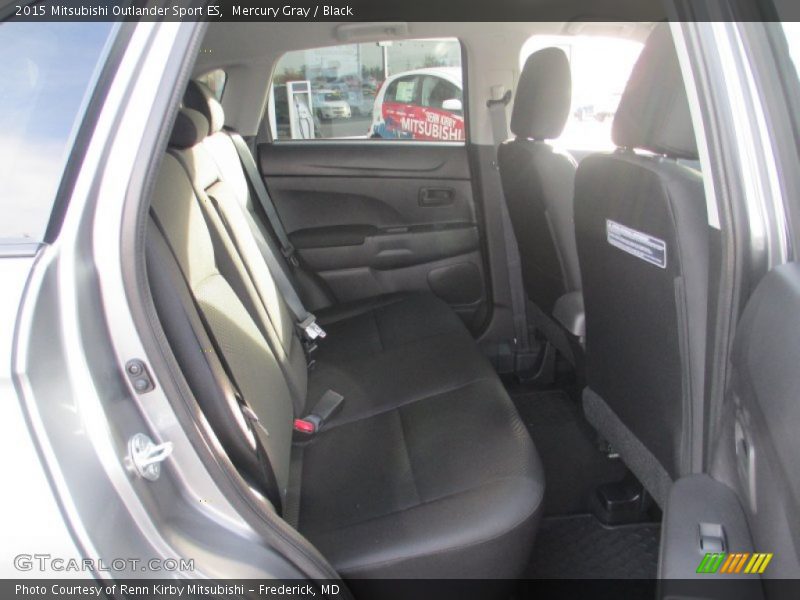 Mercury Gray / Black 2015 Mitsubishi Outlander Sport ES