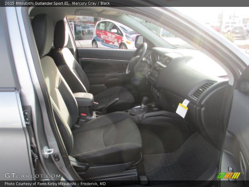 Mercury Gray / Black 2015 Mitsubishi Outlander Sport ES