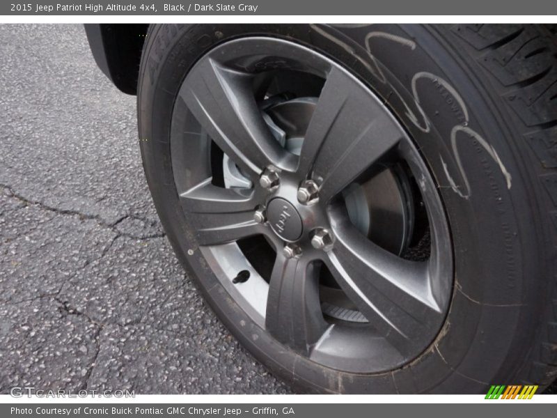 Black / Dark Slate Gray 2015 Jeep Patriot High Altitude 4x4