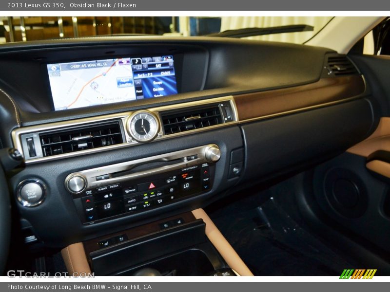 Obsidian Black / Flaxen 2013 Lexus GS 350