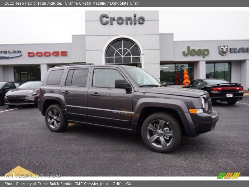 Granite Crystal Metallic / Dark Slate Gray 2015 Jeep Patriot High Altitude