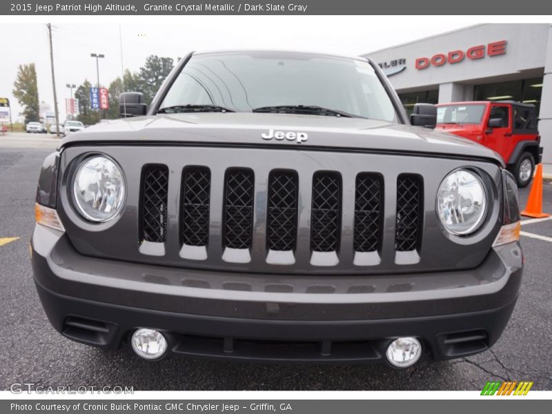 Granite Crystal Metallic / Dark Slate Gray 2015 Jeep Patriot High Altitude